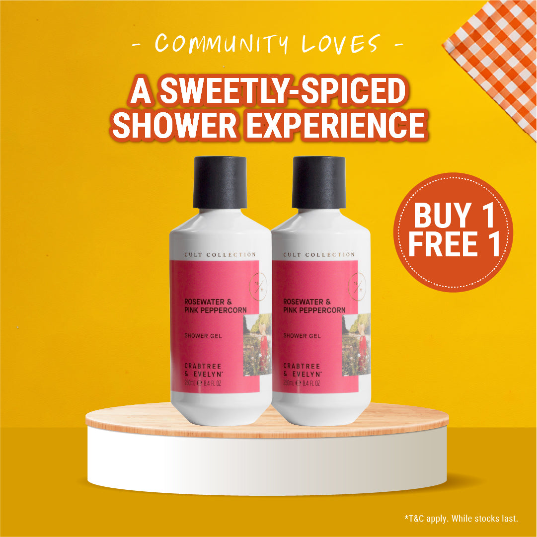 [Buy 1 Free 1] Rosewater &amp; Pink Peppercorn Shower Gel - 250ml
