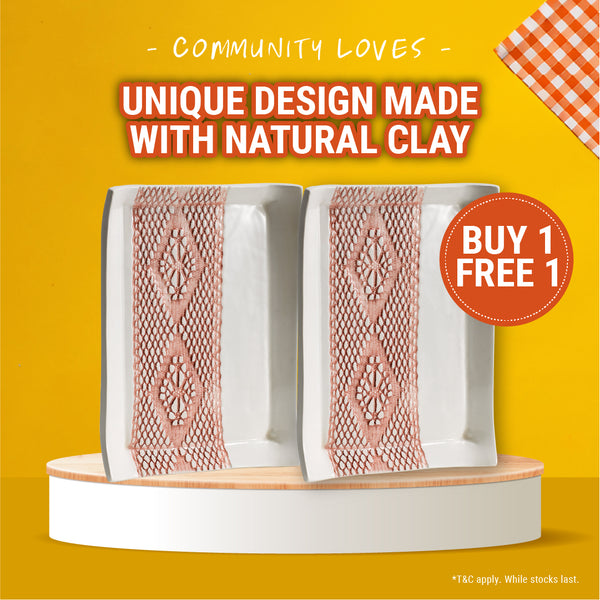 [Buy 1 Free 1] Ceramic Tray