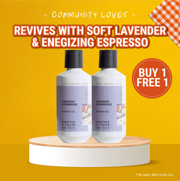 [Buy 1 Free 1] Lavender & Espresso Shower Gel - 250ml