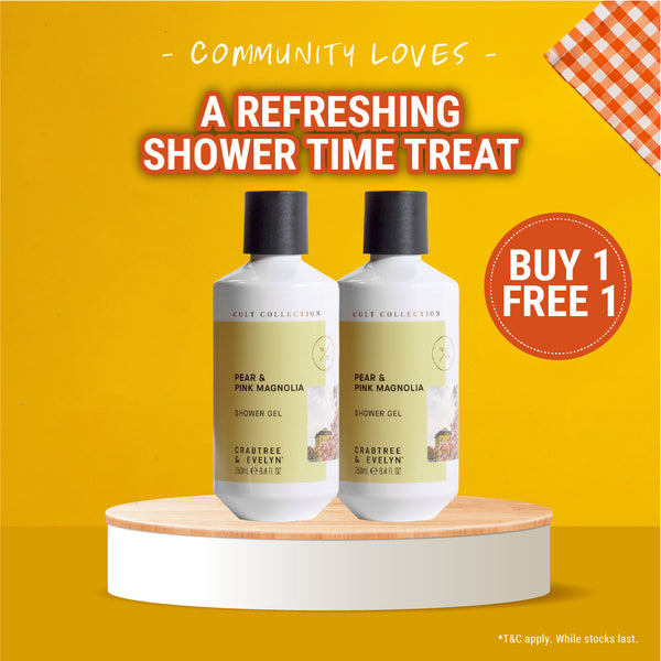 [Buy 1 Free 1] Pear & Pink Magnolia Shower Gel - 250ml