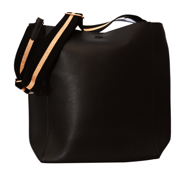 (FREE GIFT) Vegan Leather Crossbody Tote With Rosegold Accents