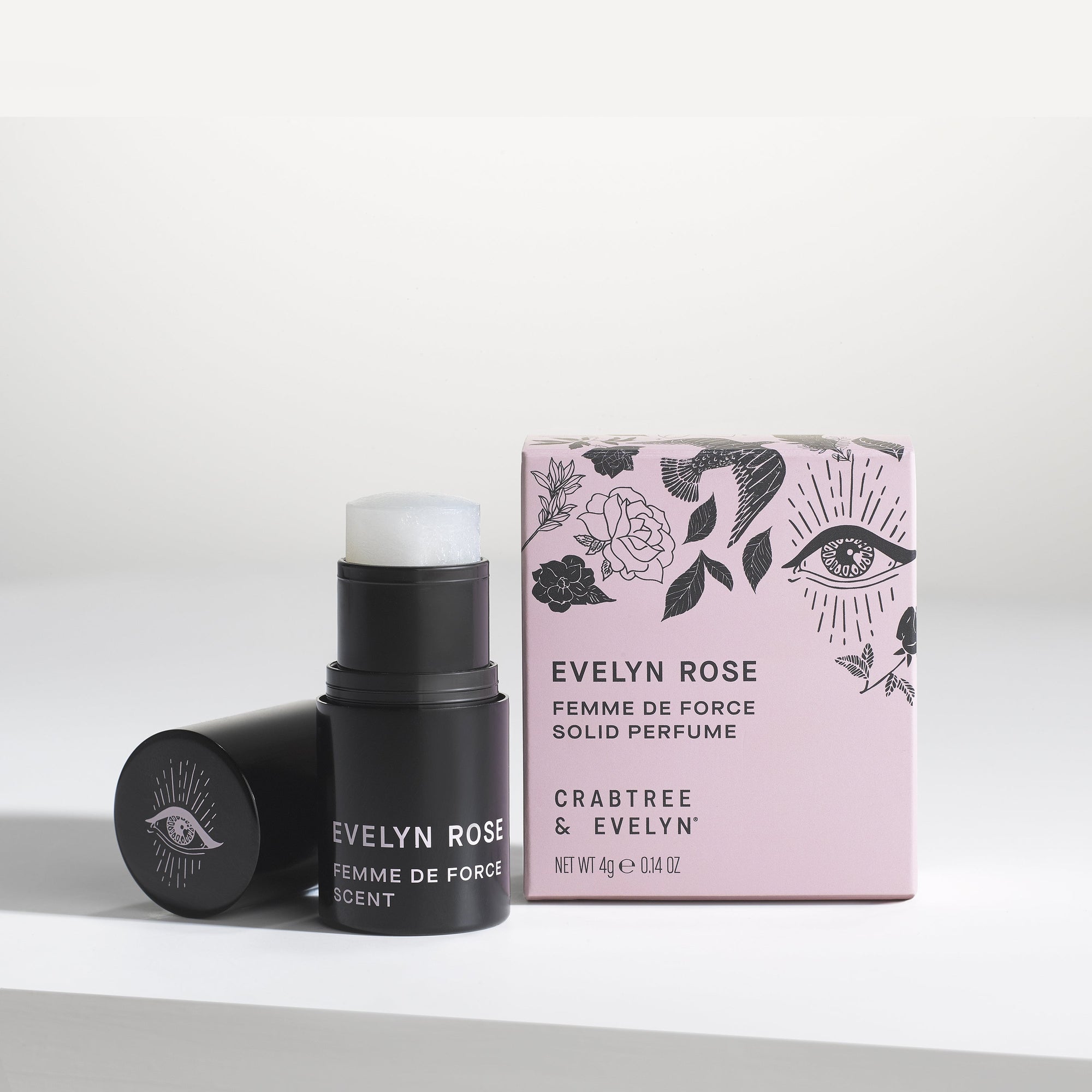 Evelyn rose-Femme De Force Solid Perfume - 4g